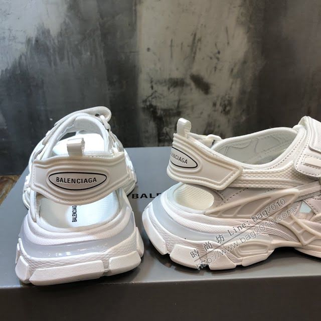 Balenciaga經典款男女鞋 巴黎世家頂級版本Track 4.0戶外概念復古老爹涼鞋 Balenciaga情侶款老爹鞋  hdbl1025